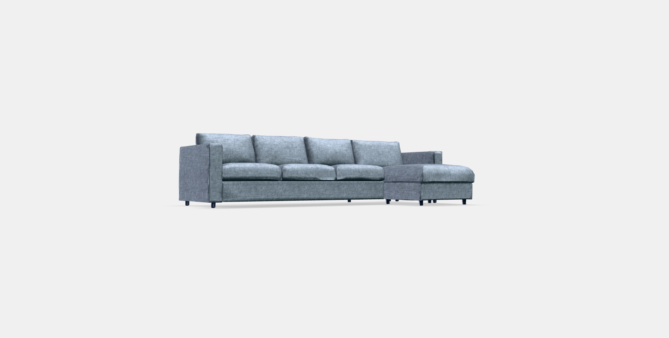 VIMLE 4-seat sofa 4 Low-poly 3D model_3