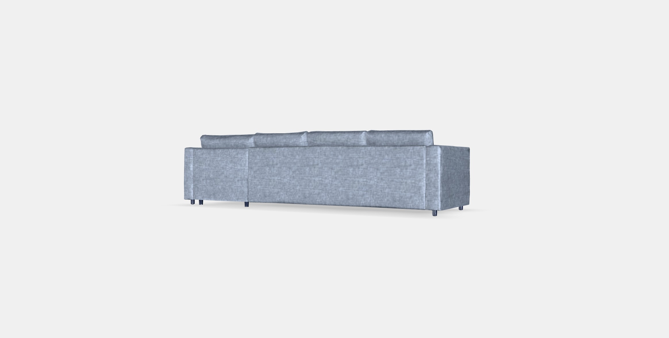 VIMLE 4-seat sofa 4 Low-poly 3D model_5