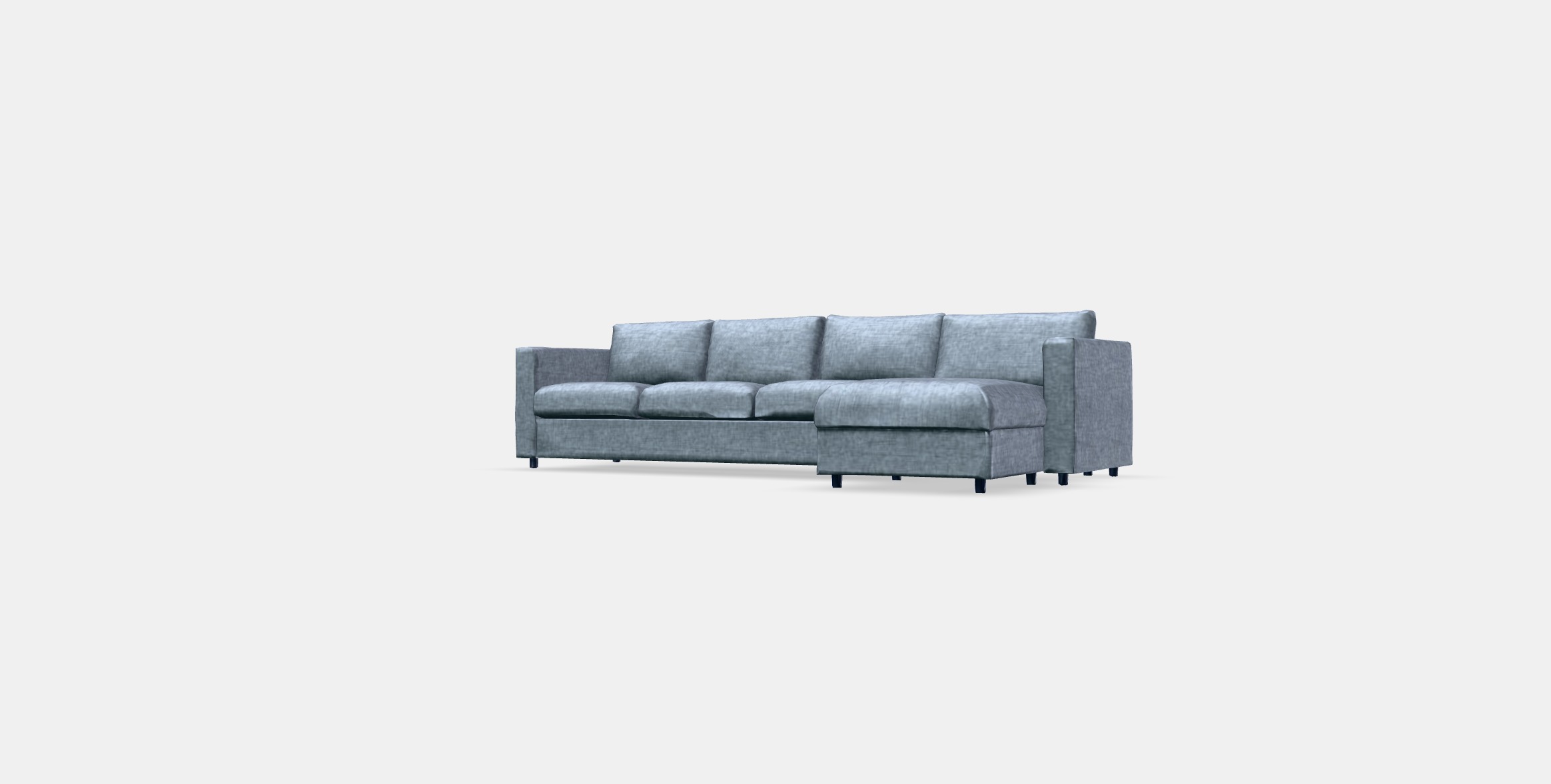 VIMLE 4-seat sofa 4 Low-poly 3D model_12