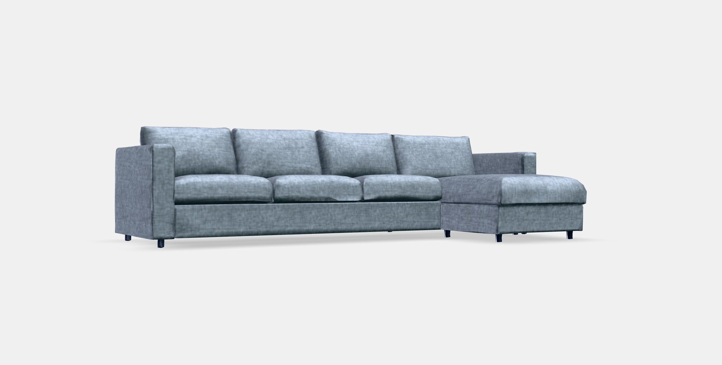VIMLE 4-seat sofa 4 Low-poly 3D model_9