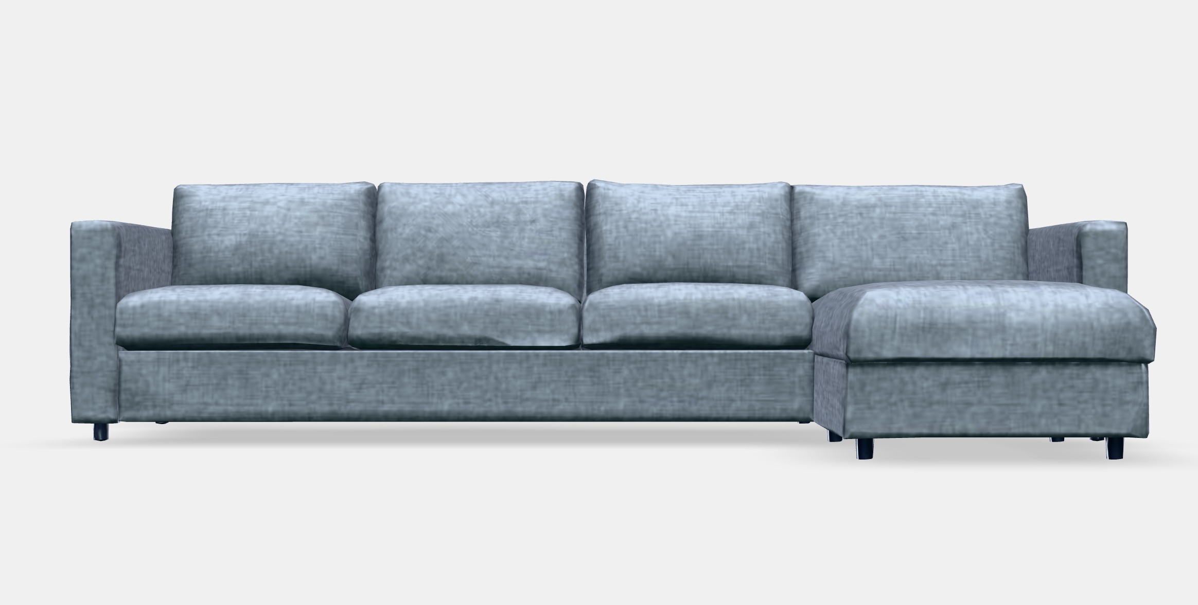 VIMLE 4-seat sofa 4 Low-poly 3D model_11
