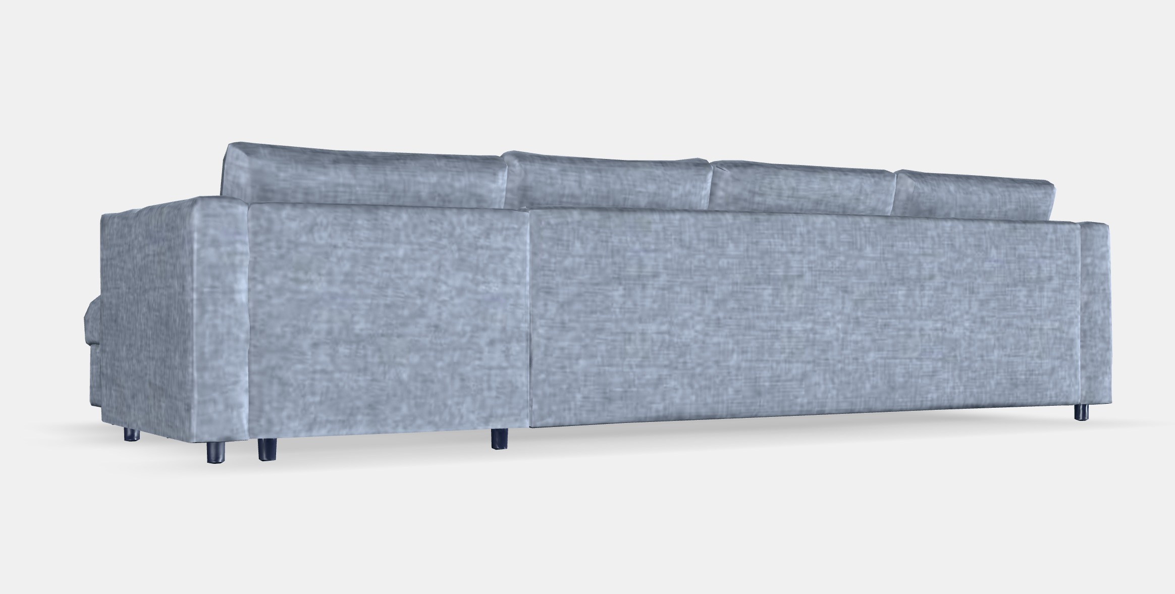 VIMLE 4-seat sofa 4 Low-poly 3D model_2