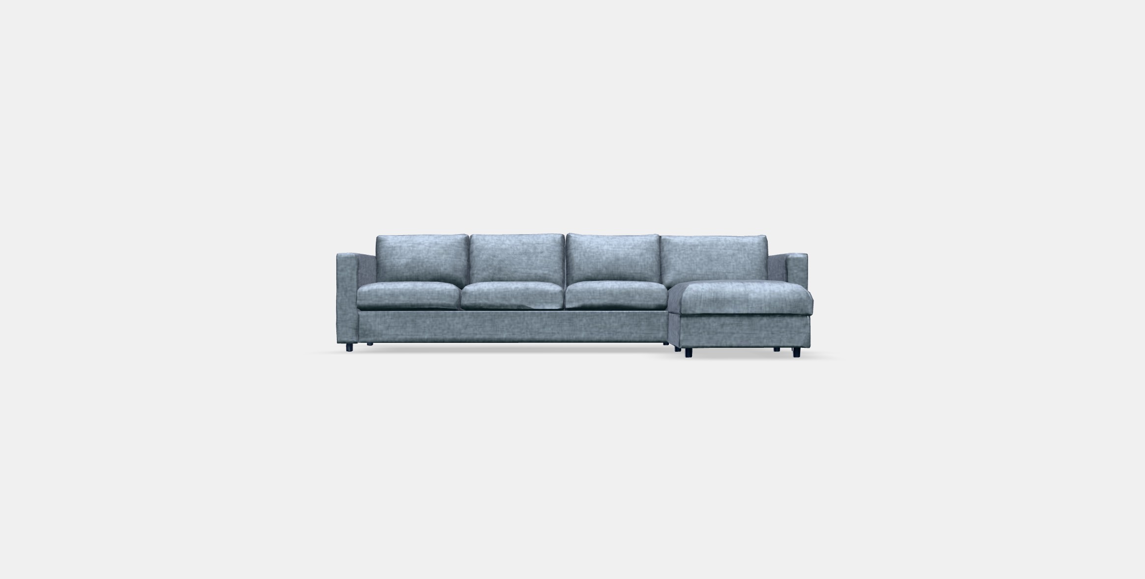VIMLE 4-seat sofa 4 Low-poly 3D model_10