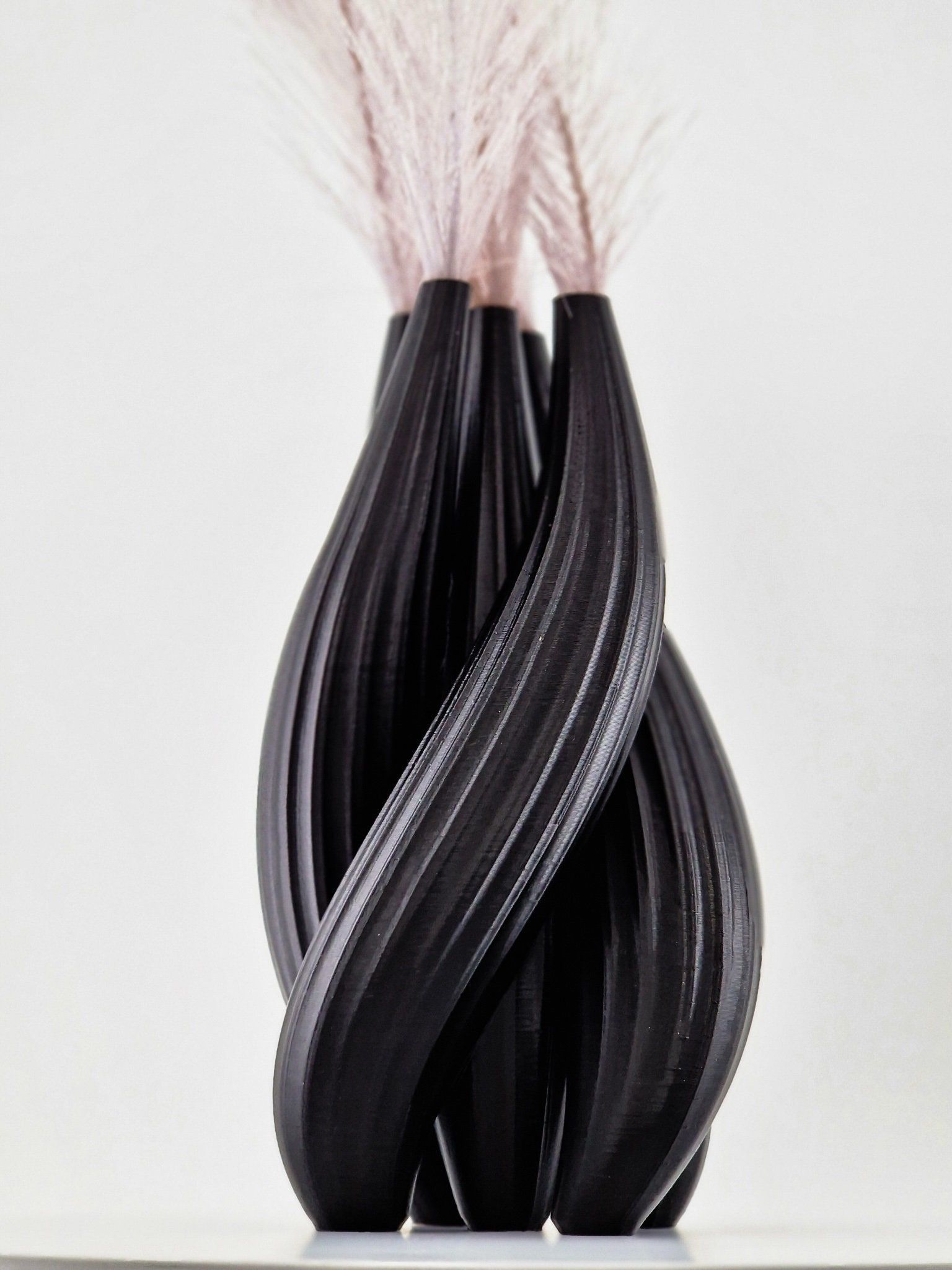 Elegant Twisted Vase 3D print model_3