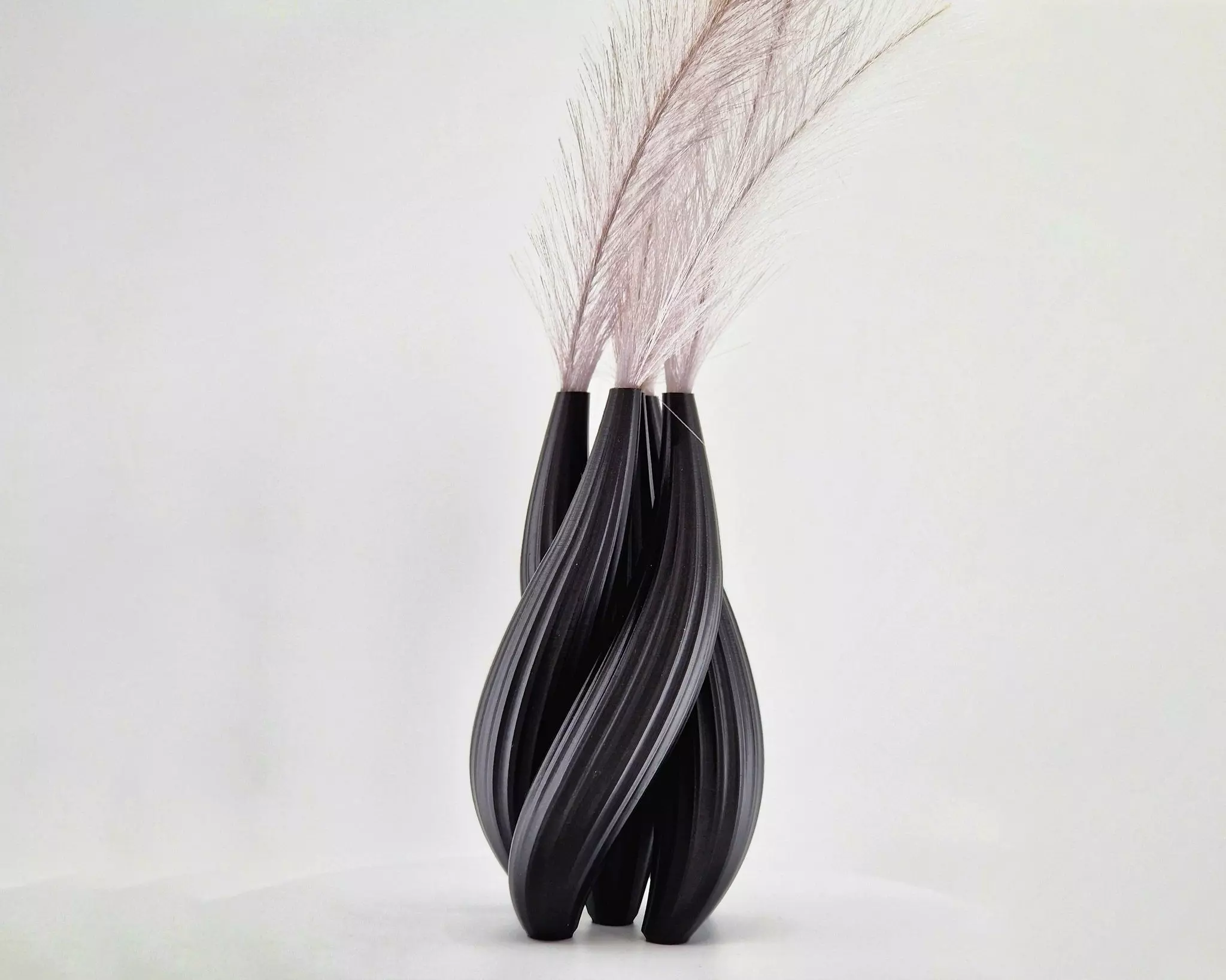 Elegant Twisted Vase 3D print model_0