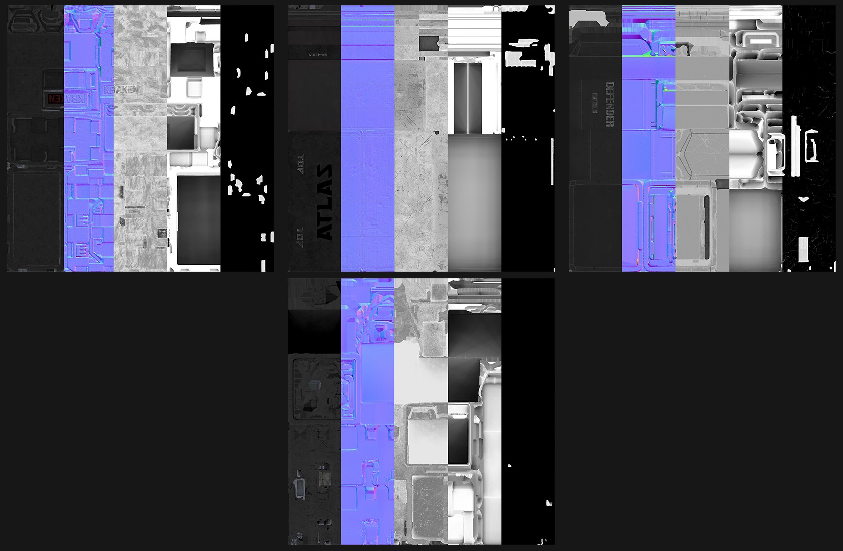 Military Cases Prop Pack Free low-poly 3D model_12