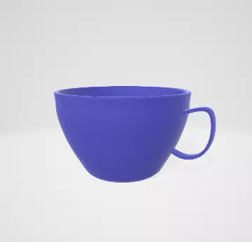 3d Cup Free low-poly 3D model_0