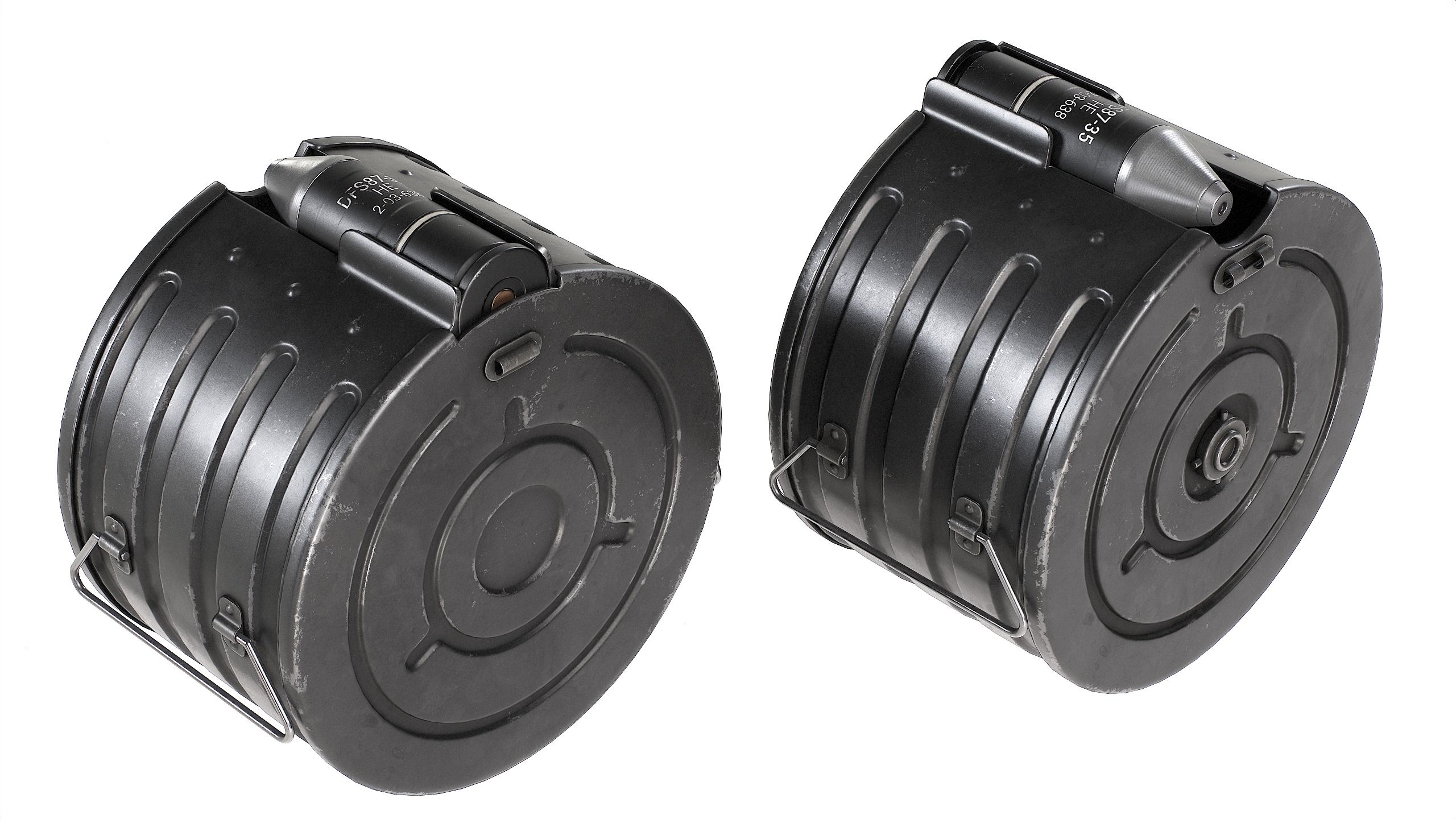 PBR Chinese QLB-06 Grenade Launcher Low-poly 3D model_16