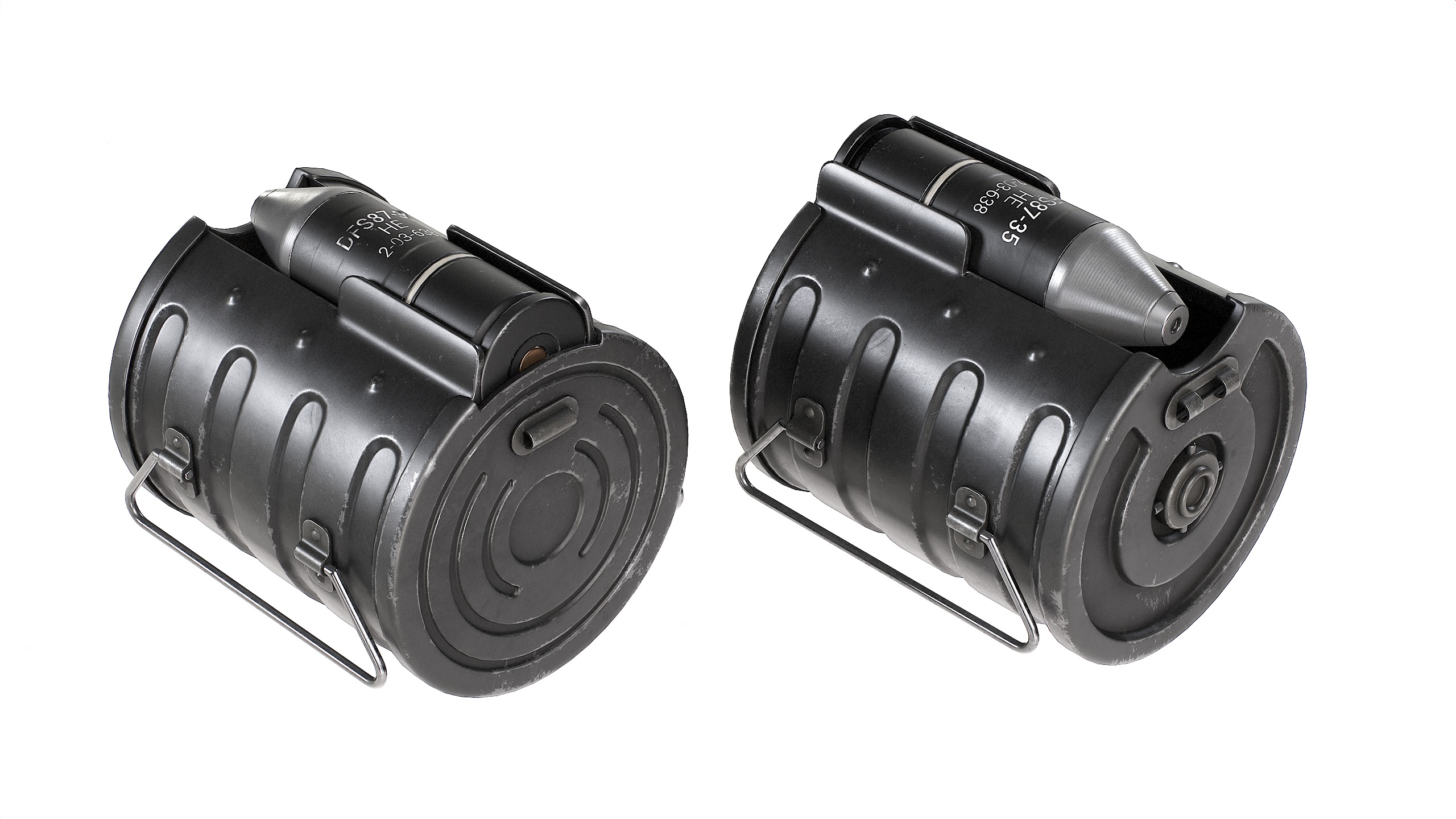 PBR Chinese QLB-06 Grenade Launcher Low-poly 3D model_15