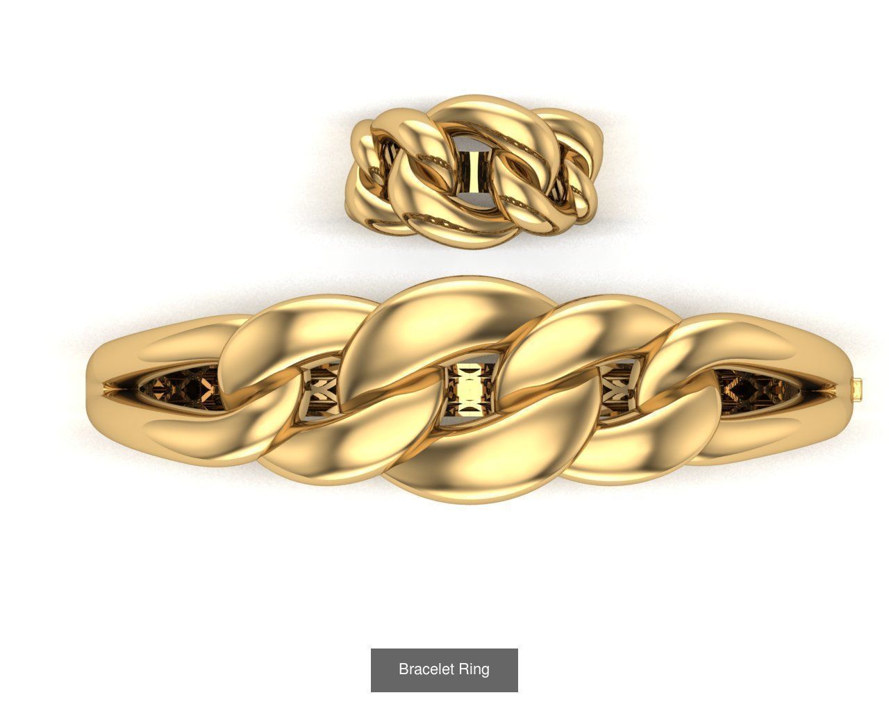 BraceletS AND RingS 3D Model Collection_2