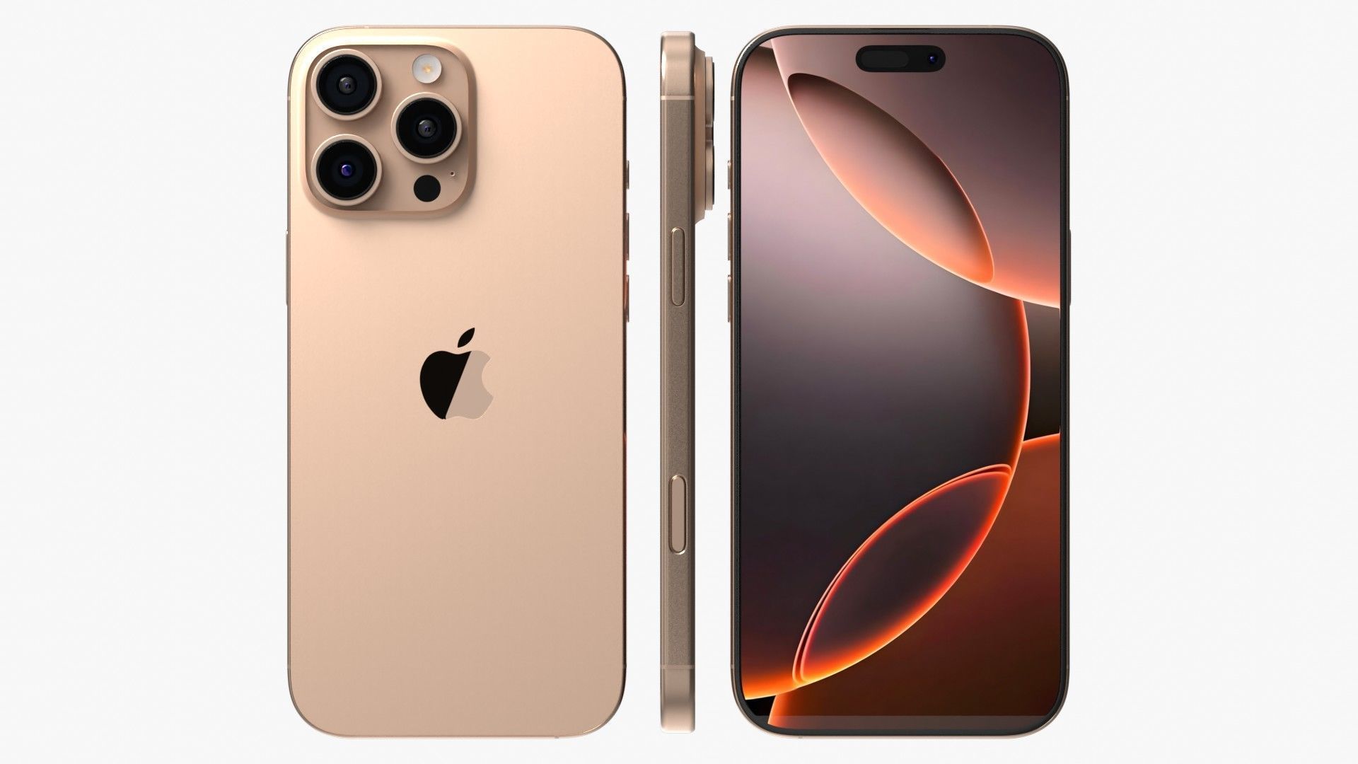 Apple iPhone 16 And Plus And Pro And Pro Max 3D model_40