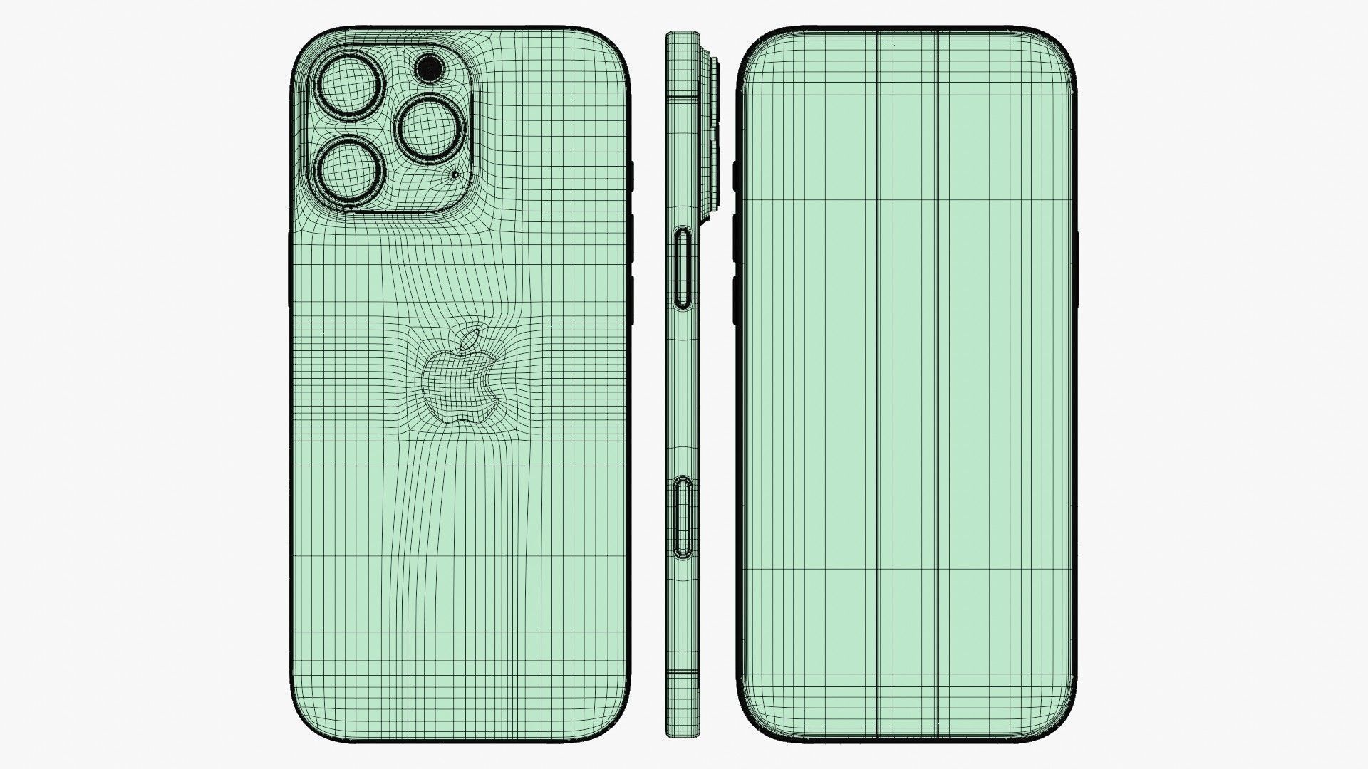 Apple iPhone 16 And Plus And Pro And Pro Max 3D model_47