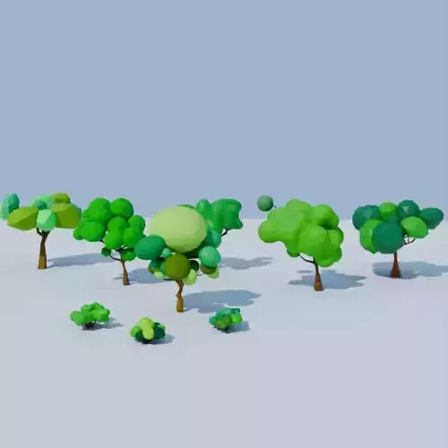 Low Poly Tree Pack