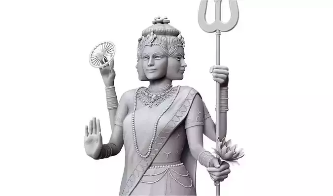 Indian God Maa Amba  3D print model
