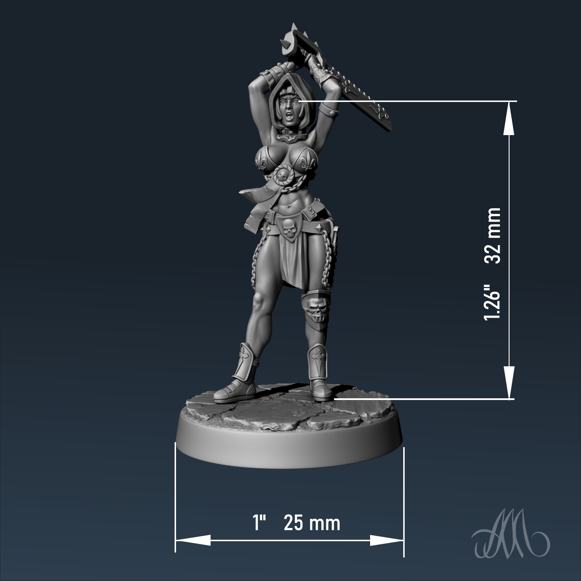 Sisters Repentia PRE-SUPPORTED 3D print model_4