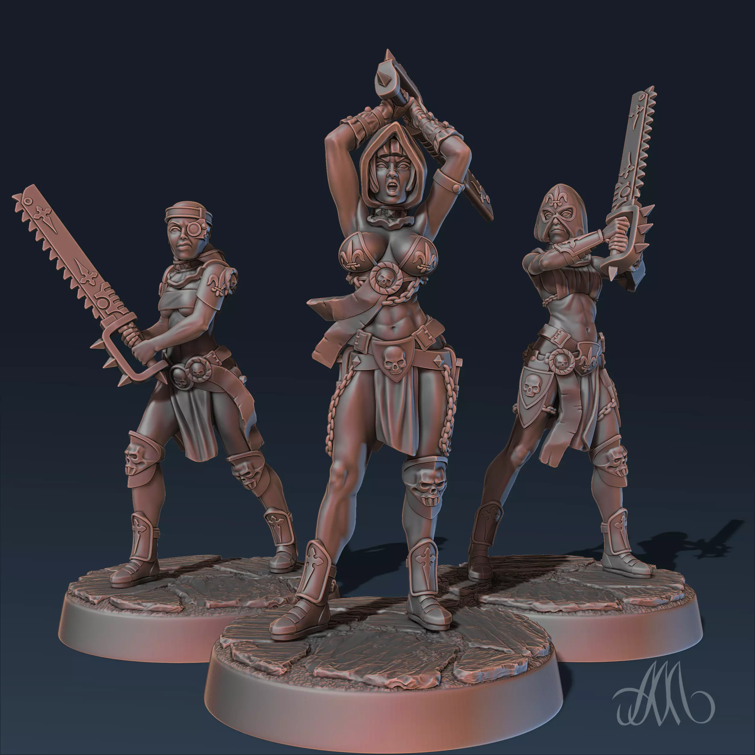 Sisters Repentia PRE-SUPPORTED 3D print model_0