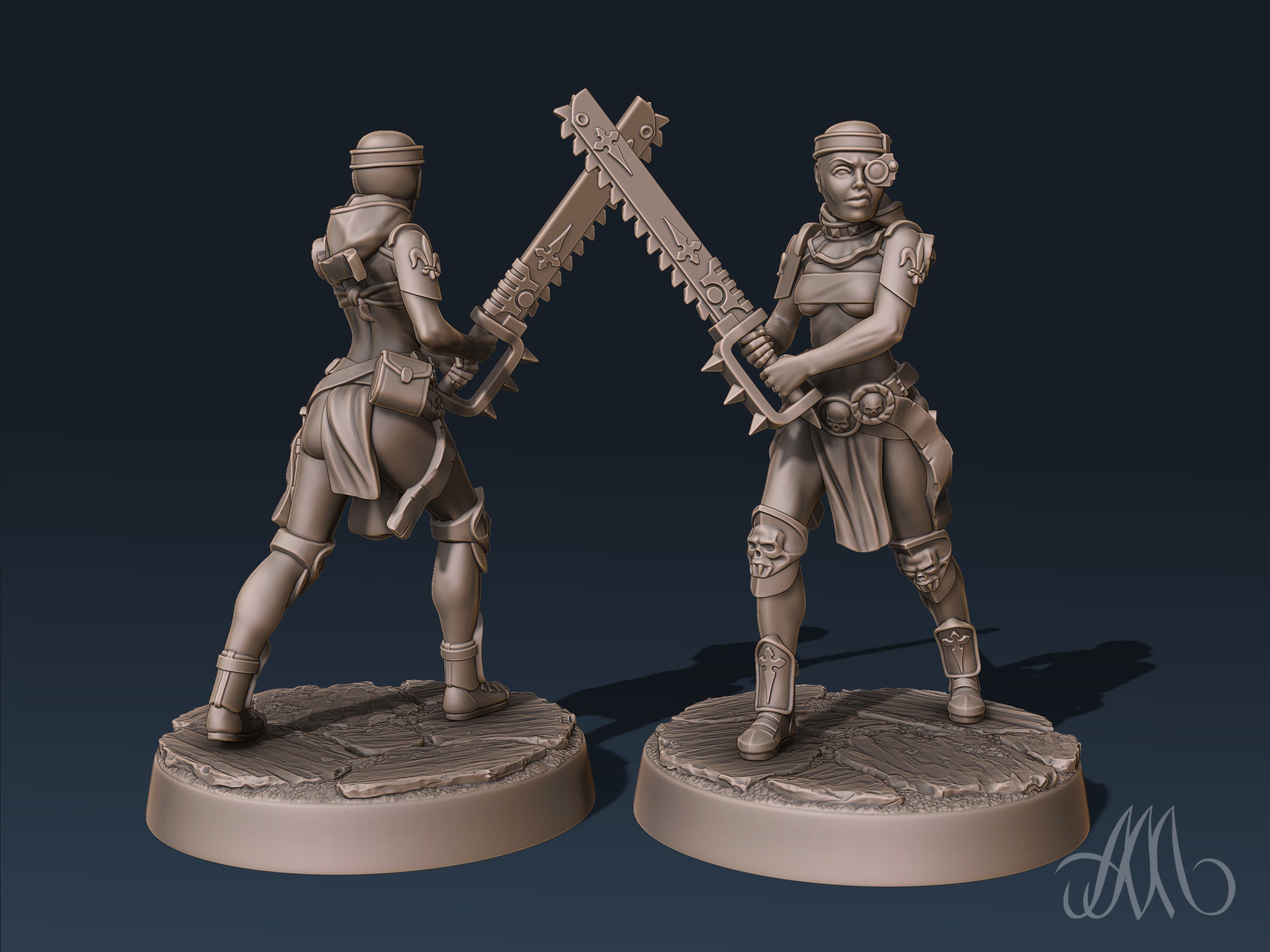 Sisters Repentia PRE-SUPPORTED 3D print model_3