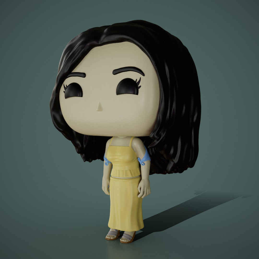 Custom Mujer 3D print model_1