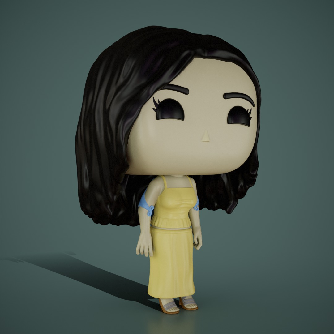 Custom Mujer 3D print model_2