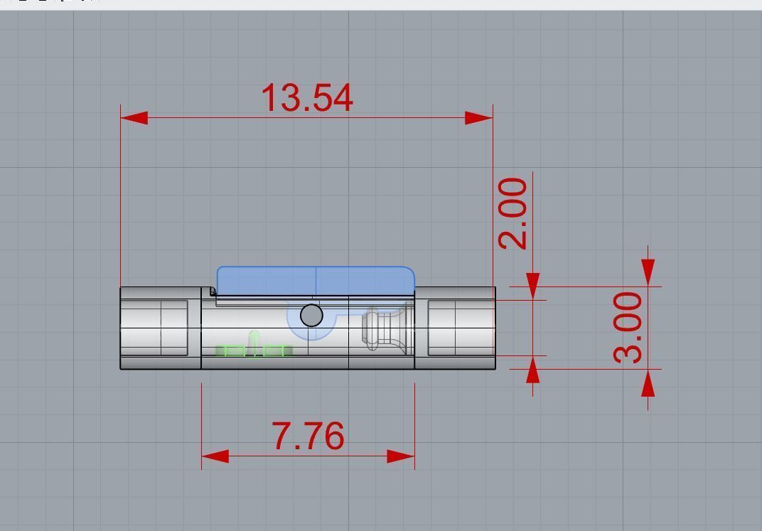 braclet clasp 3D print model_7
