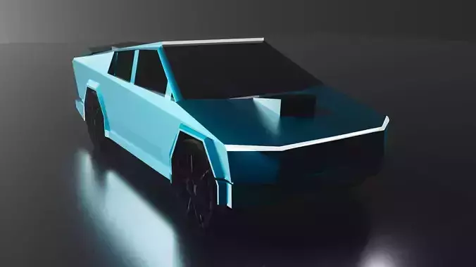 Modified Tesla cyber truck 