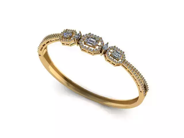 Women bracelet  3dm STL OBJ FBX Render Details