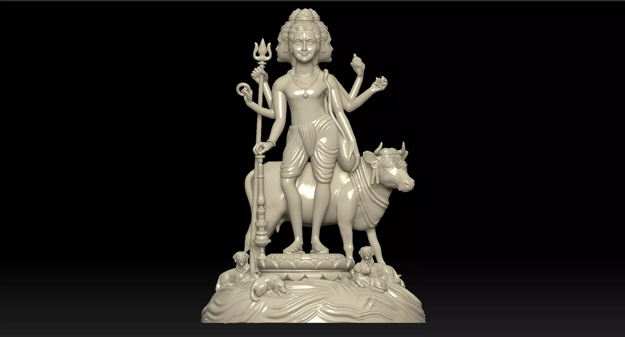 guru datta 3D print model_0