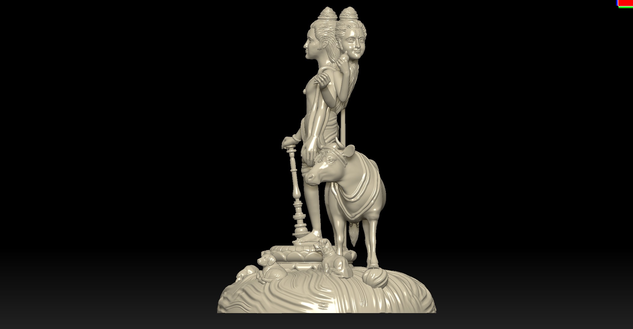 guru datta 3D print model_2