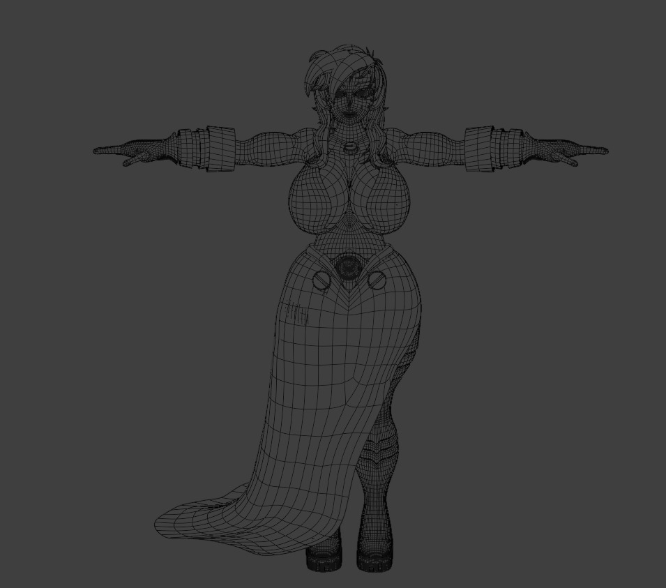 Dr Viktory 3D Model NSFW chaketrix Low-poly 3D model_7