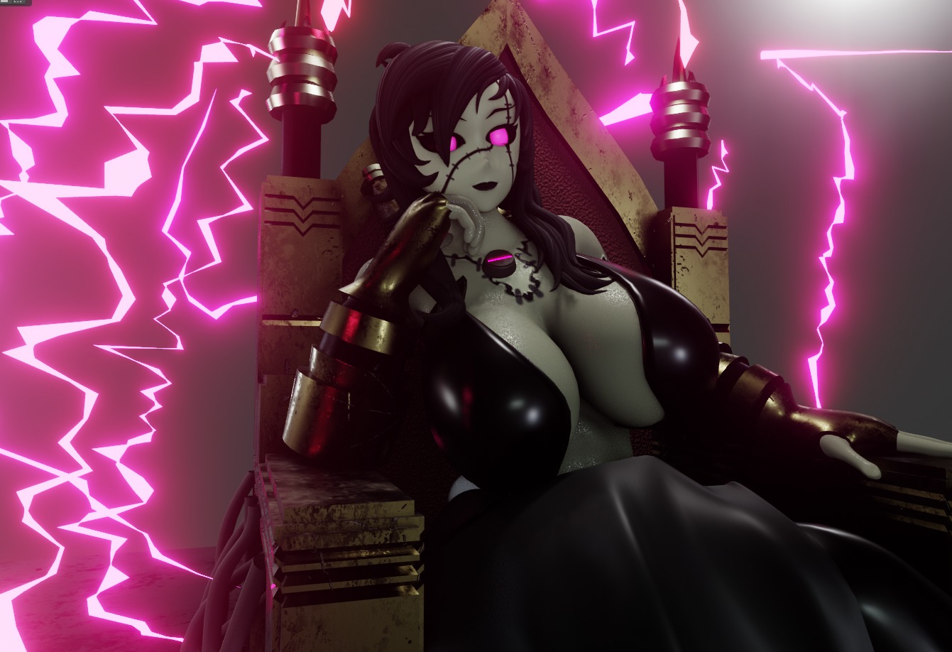 Dr Viktory 3D Model NSFW chaketrix Low-poly 3D model_1