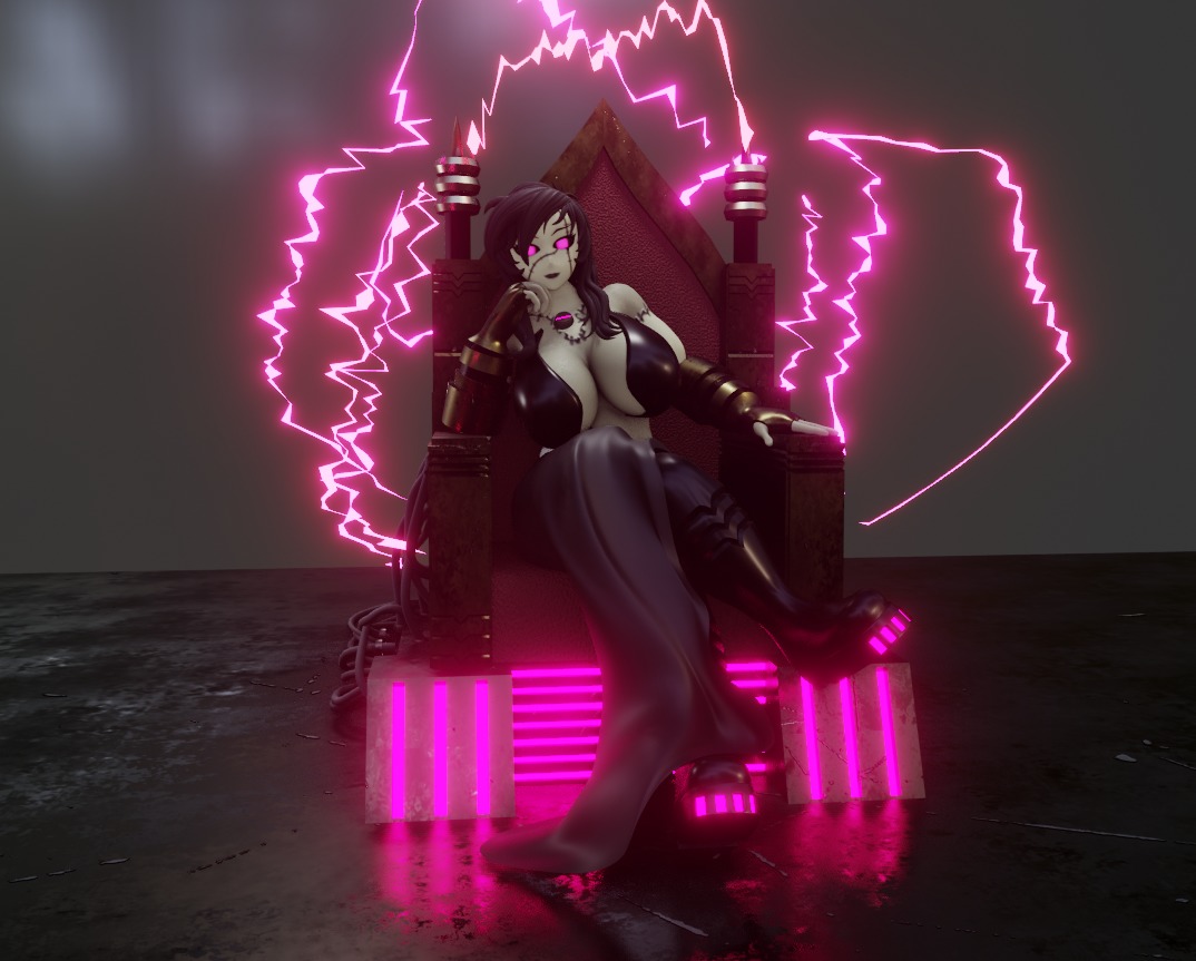 Dr Viktory 3D Model NSFW chaketrix Low-poly 3D model_4