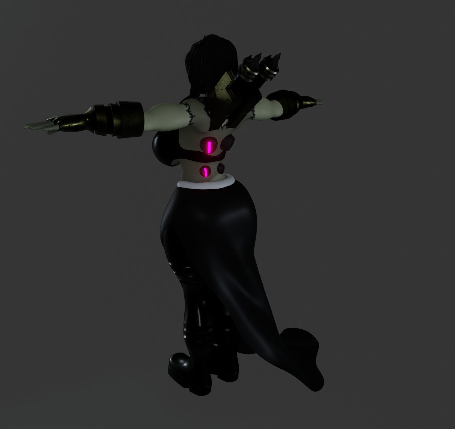 Dr Viktory 3D Model NSFW chaketrix Low-poly 3D model_13