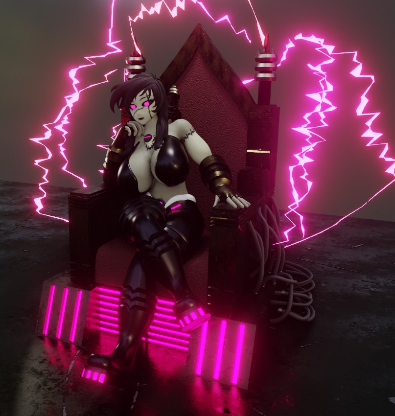 Dr Viktory 3D Model NSFW chaketrix Low-poly 3D model_3