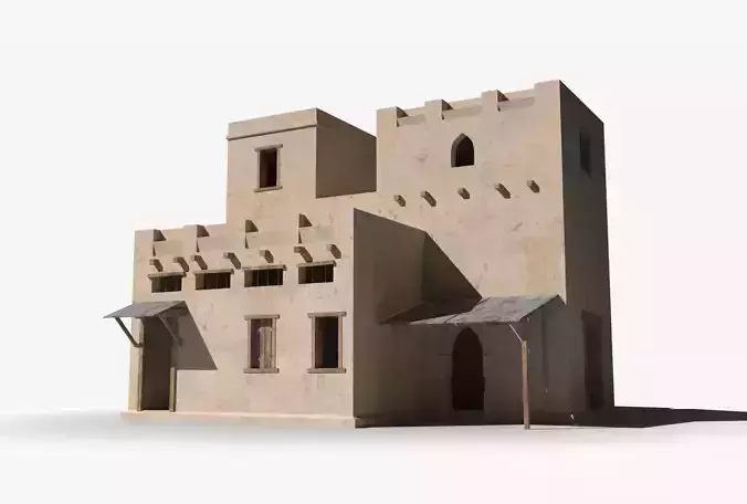 Arab x15 Low-poly 3D model