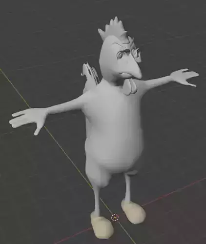 3D COCK MODEL