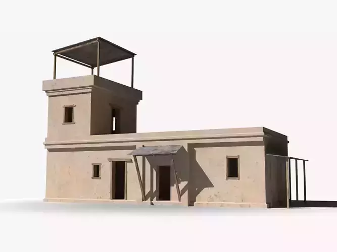 Arab x17 Low-poly 3D model