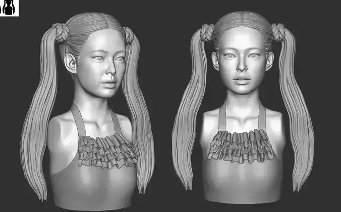 Jennie Kim - Blackpink Bust