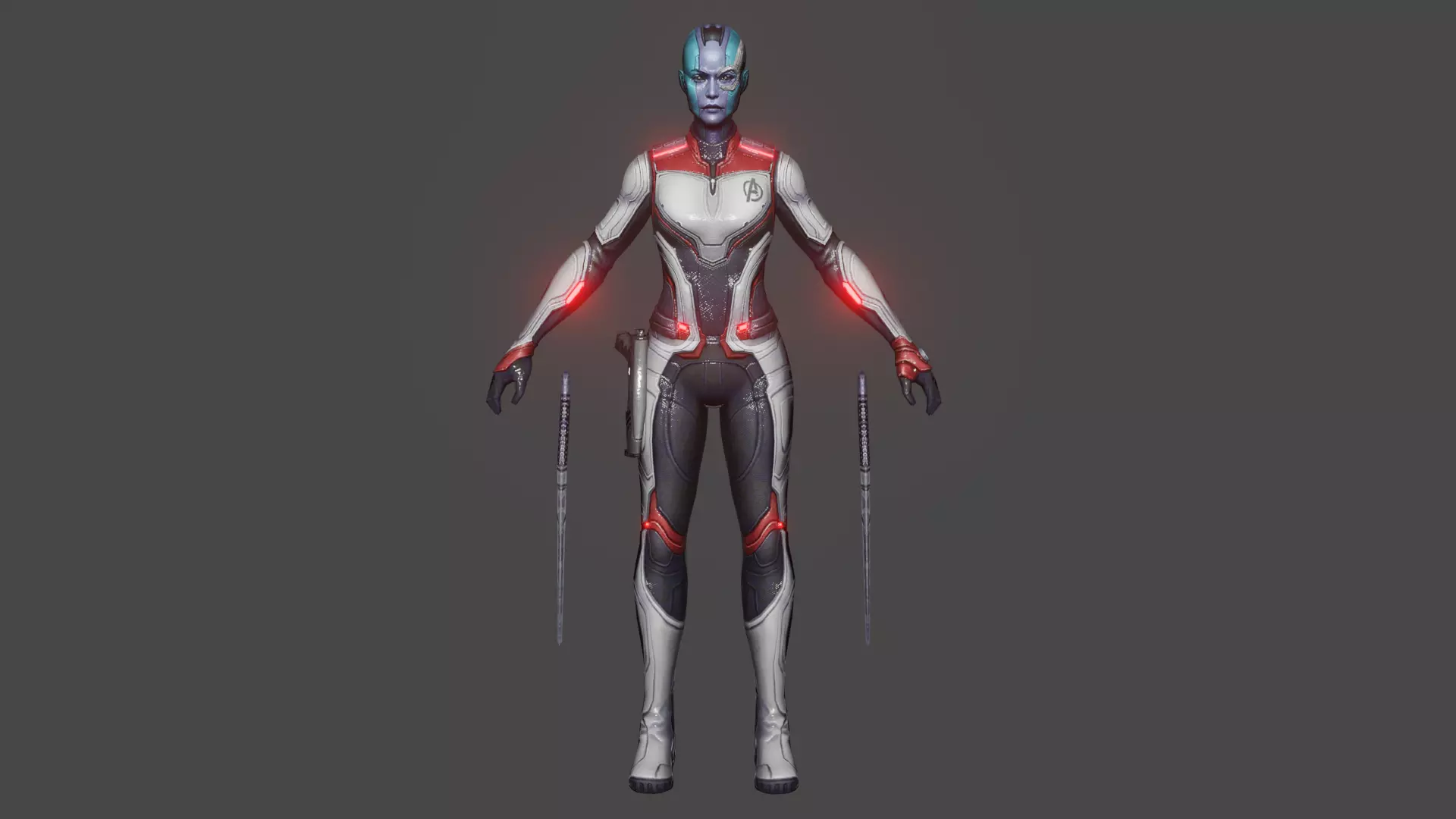 Nebula AE Team Suit Low-poly 3D model_0
