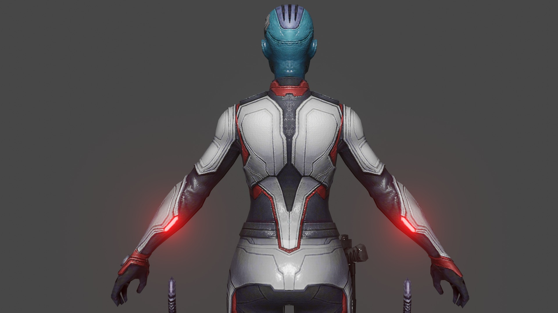 Nebula AE Team Suit Low-poly 3D model_5