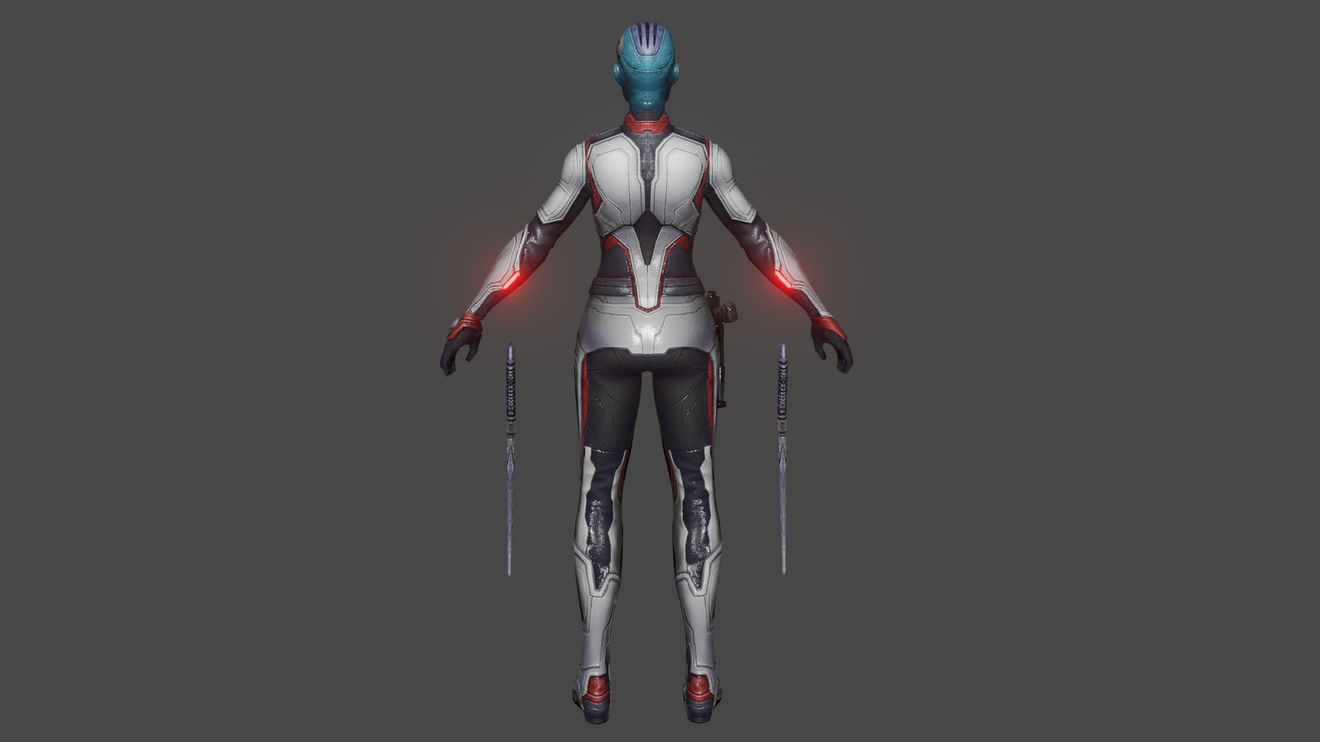 Nebula AE Team Suit Low-poly 3D model_4