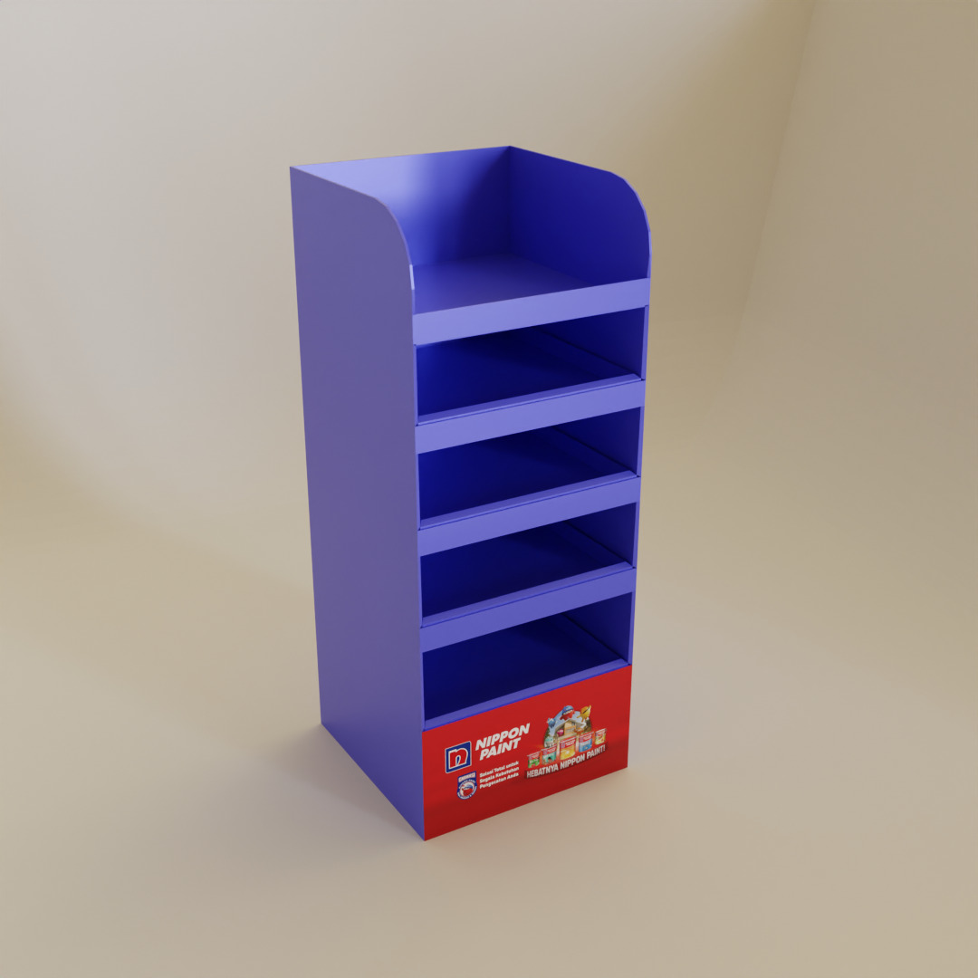 Posm Display Stand Low-poly 3D model_2