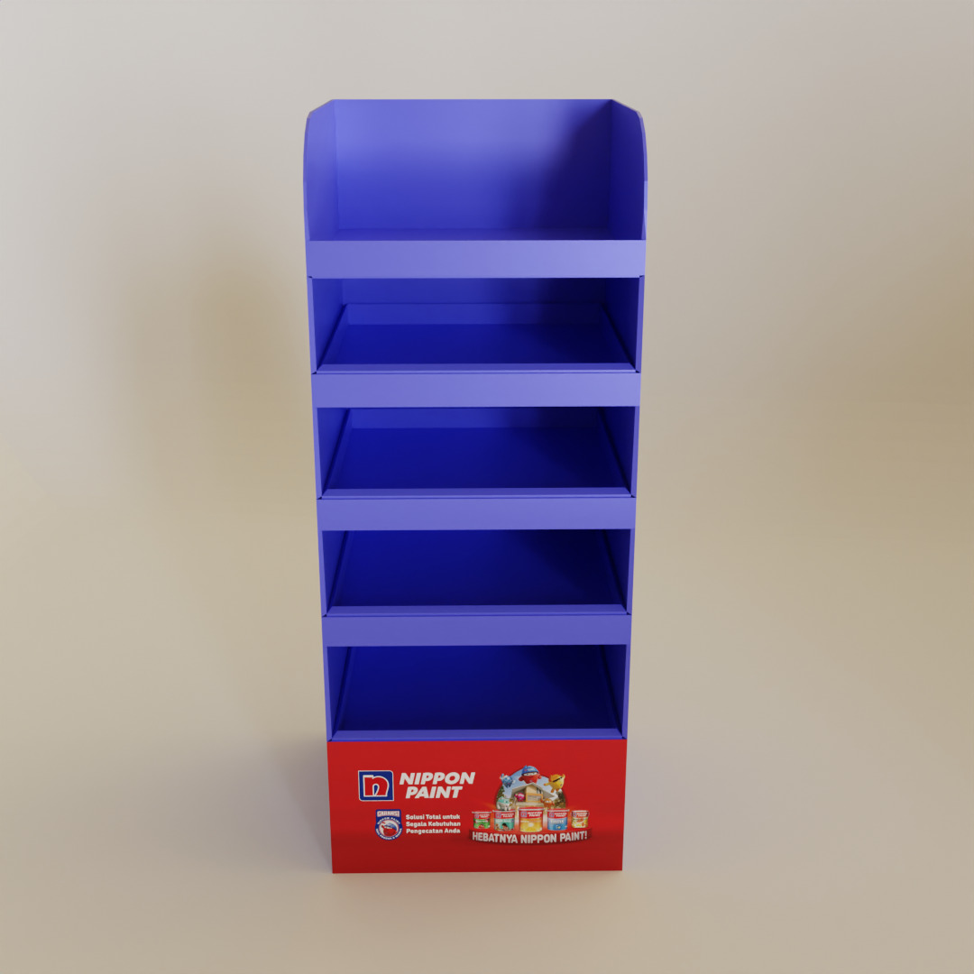 Posm Display Stand Low-poly 3D model_1