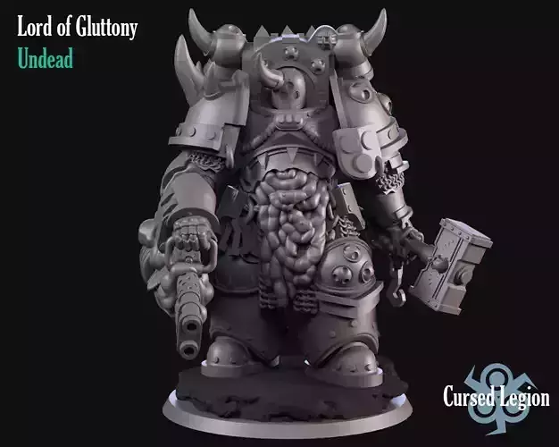 Lord Of Gluttony 3D print model