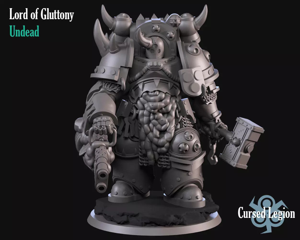 Lord Of Gluttony 3D print model_0