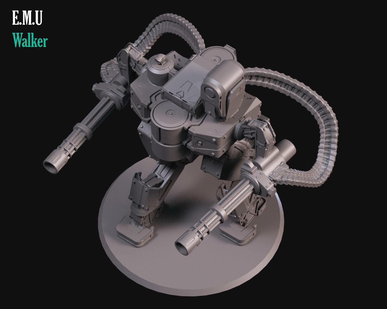 Heavy Walker 3D print model_5