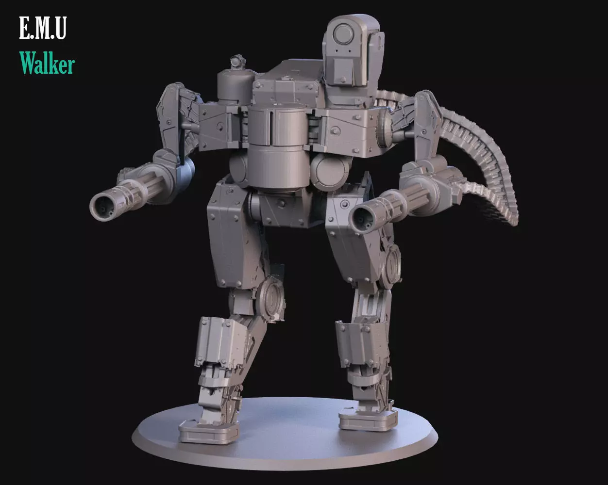 Heavy Walker 3D print model_0