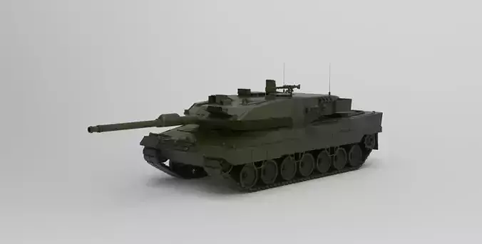 Leopard 2 3D model