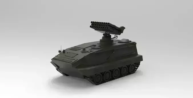 Anti-air Missile 3D model