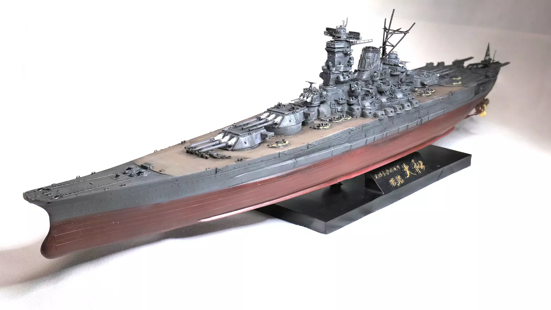 Japanese Battleship Yamato 3D printer CG model 3D print model_0