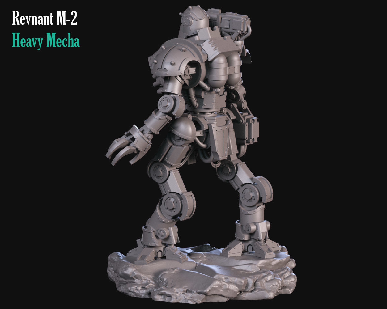 Heavy Mecha Revenant M-2 3D print model_5